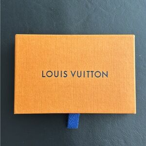 Louis Vuitton Orange Box with Blue Tab